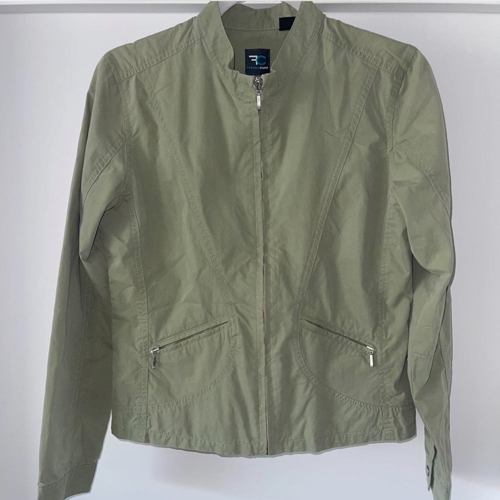French Cuff Green Jacket Small